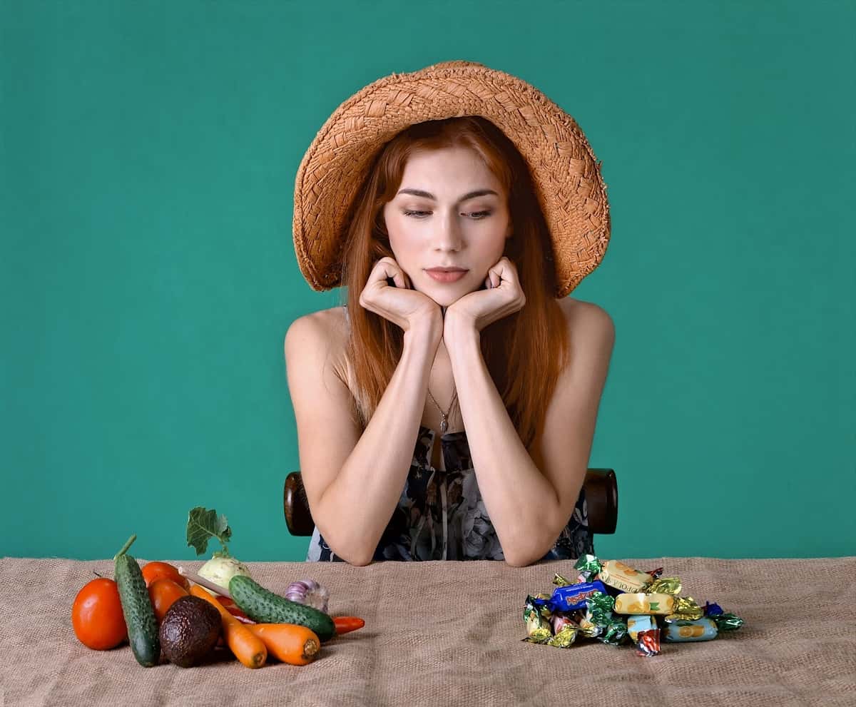 donna dieta e verdure