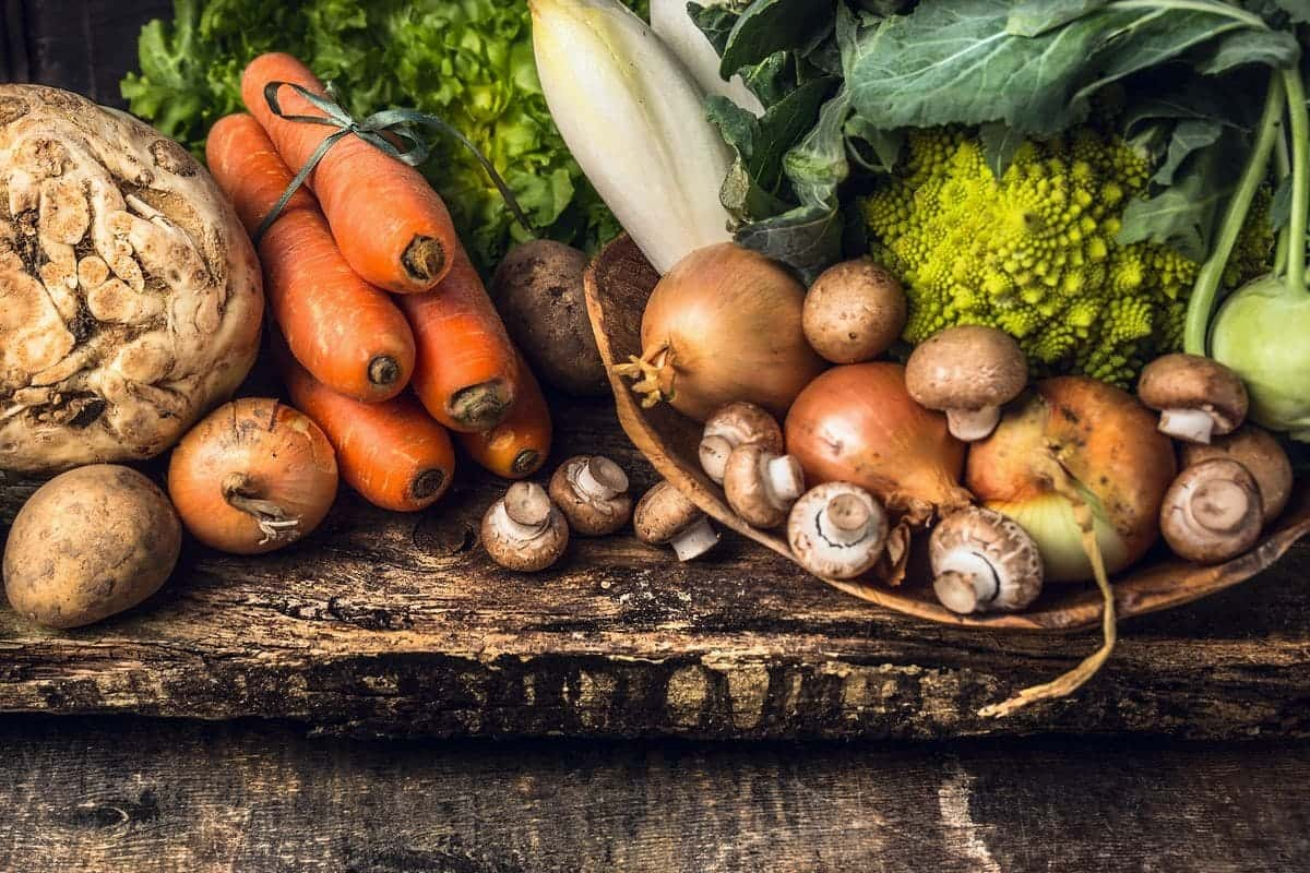 carote, tuberi, verdura stagione settembre